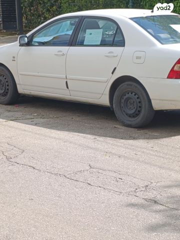 מודעת רכב טויוטה קורולה