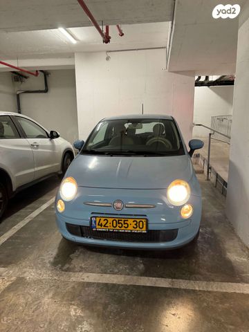 מודעת רכב פיאט 500