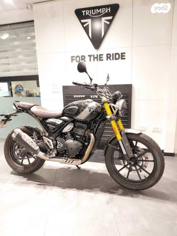 מודעת רכב טריומף Scrambler 400 X