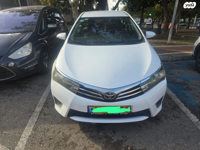 מודעת רכב טויוטה קורולה