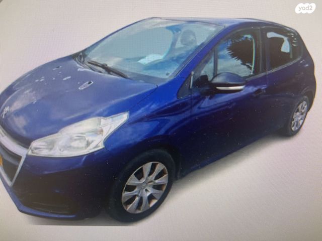 מודעת רכב פיג'ו 208