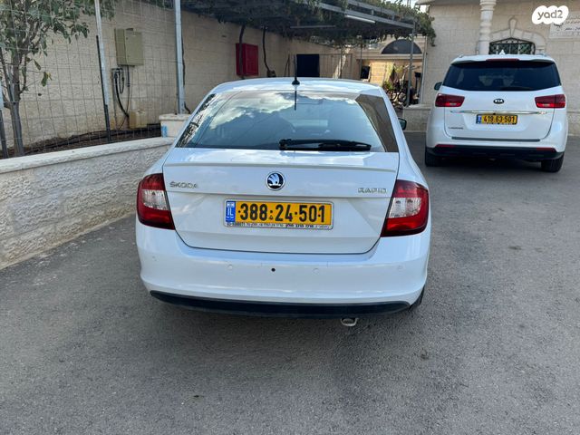 מודעת רכב סקודה ראפיד