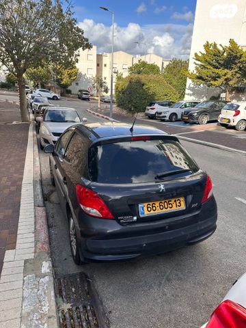 מודעת רכב פיג'ו 207