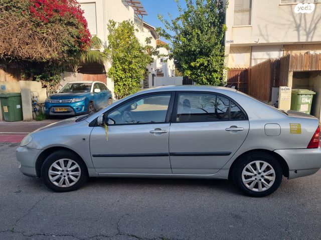 מודעת רכב טויוטה קורולה