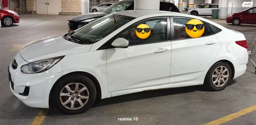 מודעת רכב יונדאי אקסנט i25