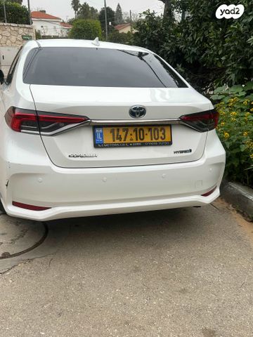 מודעת רכב טויוטה קורולה