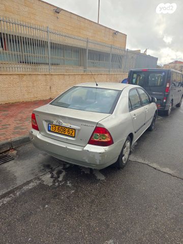 מודעת רכב טויוטה קורולה