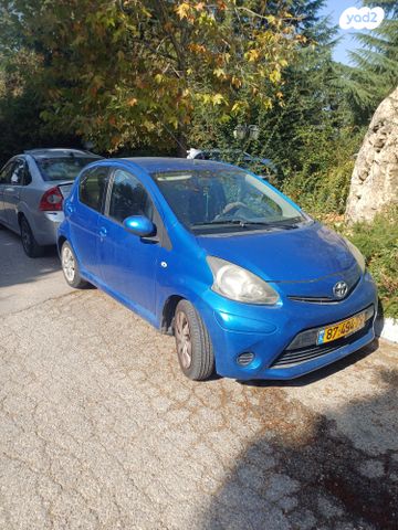 מודעת רכב טויוטה אייגו