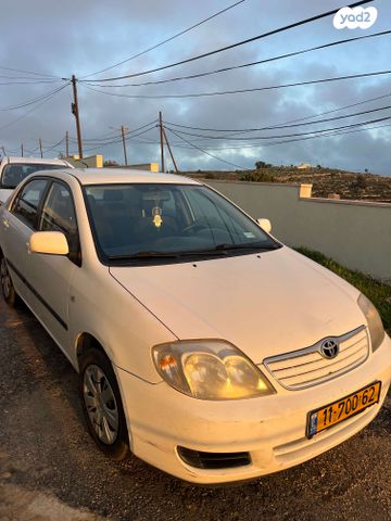 מודעת רכב טויוטה קורולה