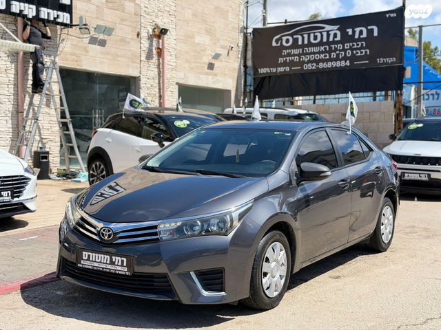 מודעת רכב טויוטה קורולה