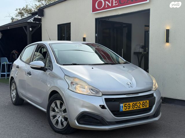 מודעת רכב פיג'ו 208