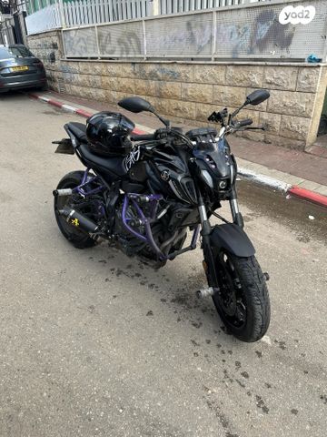 מודעת רכב ימאהה MT 07