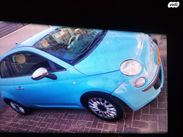 מודעת רכב פיאט 500