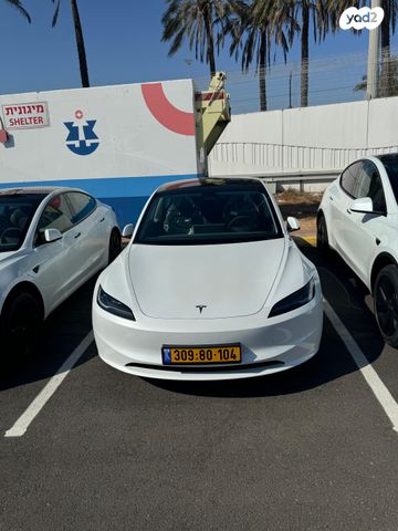 מודעת רכב טסלה מודל 3
