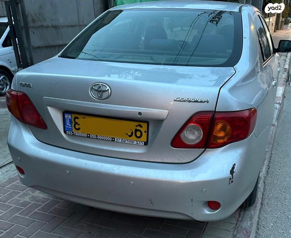 מודעת רכב טויוטה קורולה