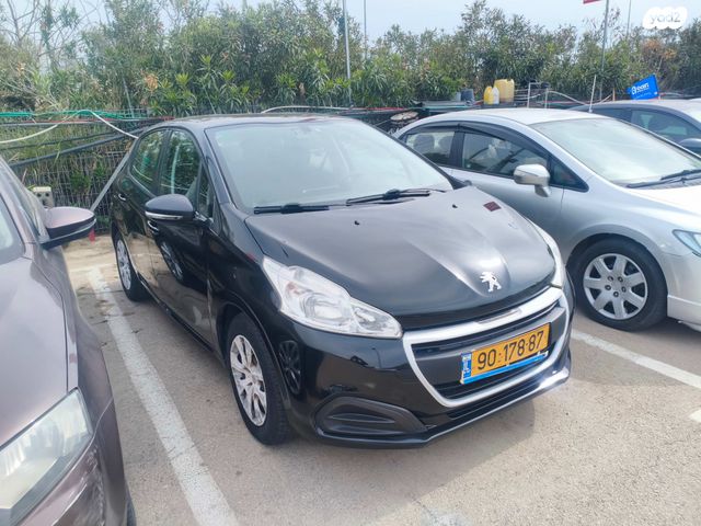 מודעת רכב פיג'ו 208