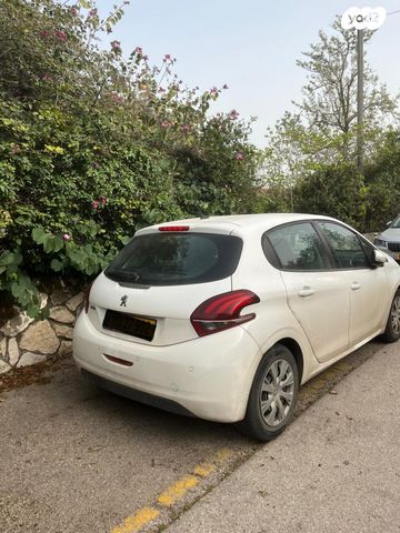 מודעת רכב פיג'ו 208