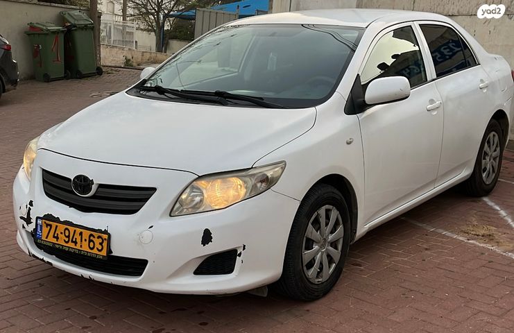 מודעת רכב טויוטה קורולה