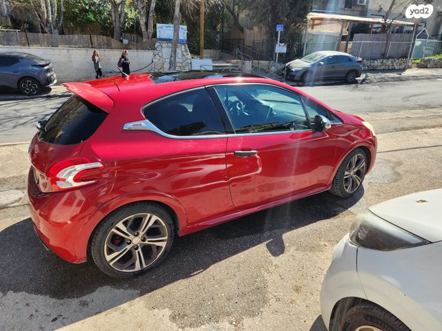 מודעת רכב פיג'ו 208