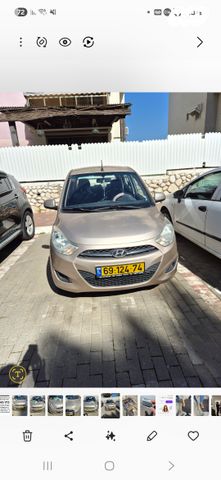 מודעת רכב יונדאי i10