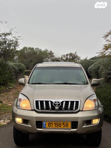 מודעת רכב טויוטה לנד קרוזר