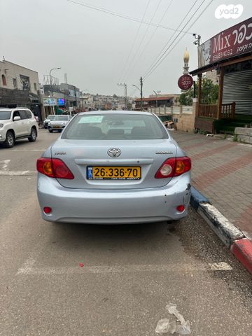 מודעת רכב טויוטה קורולה