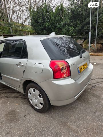 מודעת רכב טויוטה קורולה