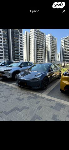 מודעת רכב טסלה מודל 3