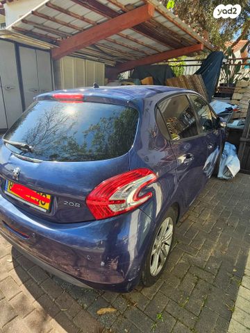 מודעת רכב פיג'ו 208