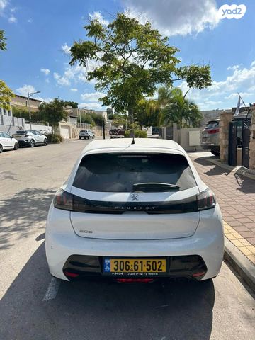 מודעת רכב פיג'ו 208