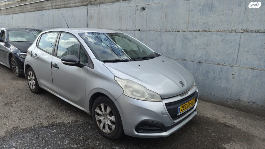 מודעת רכב פיג'ו 208