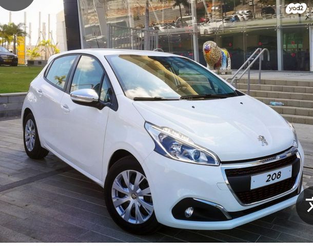 מודעת רכב פיג'ו 208