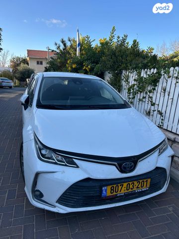 מודעת רכב טויוטה קורולה