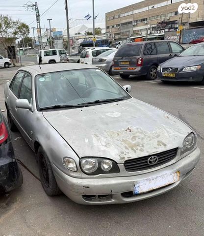 מודעת רכב טויוטה קורולה