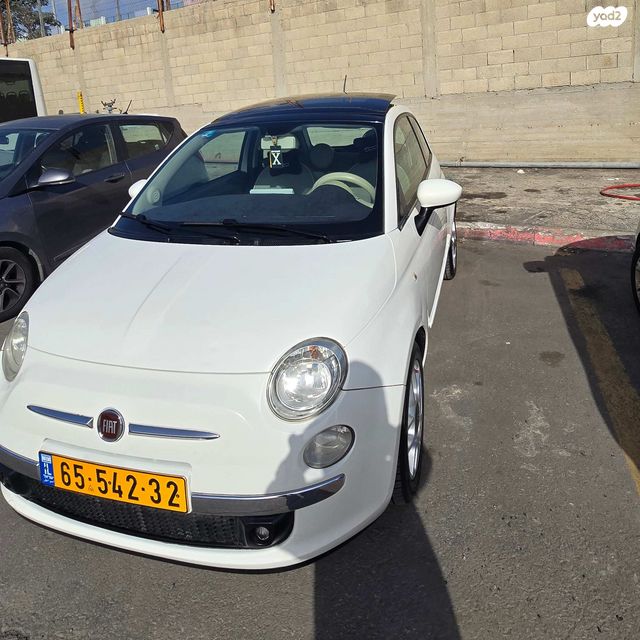 מודעת רכב פיאט 500