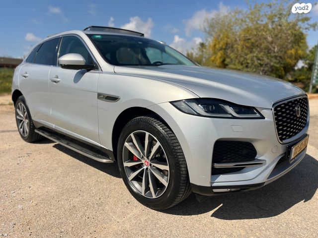 מודעת רכב יגואר F-Pace