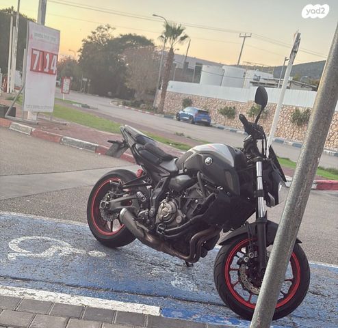 מודעת רכב ימאהה MT 07