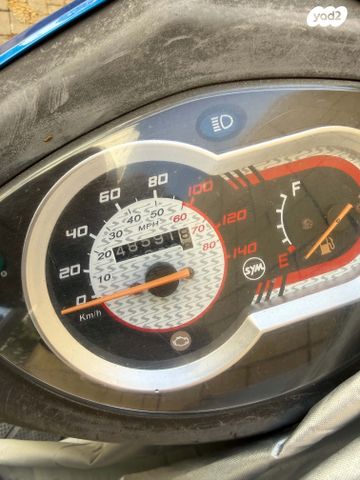 מודעת רכב סאן יאנג מאסק 125