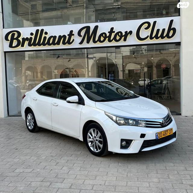 מודעת רכב טויוטה קורולה