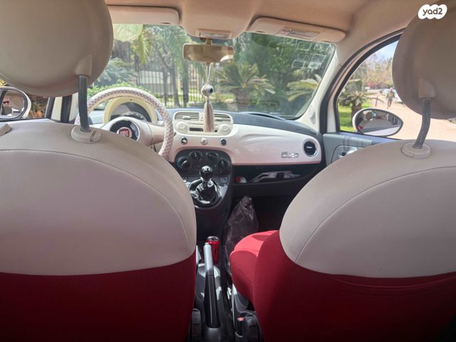 מודעת רכב פיאט 500