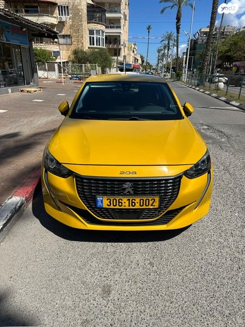 מודעת רכב פיג'ו 208