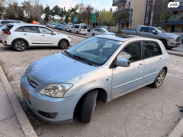 מודעת רכב טויוטה קורולה