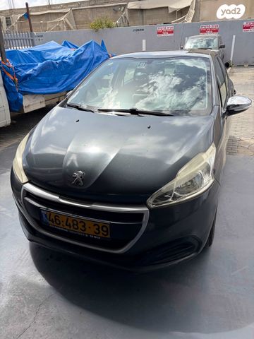 מודעת רכב פיג'ו 208