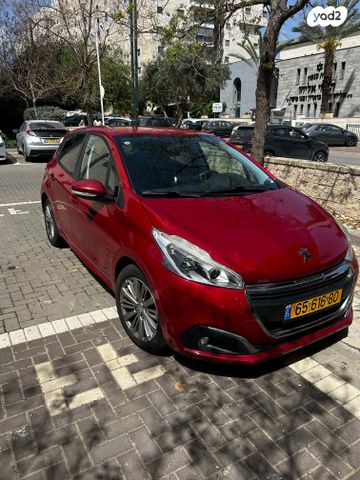 מודעת רכב פיג'ו 208