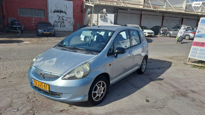 מודעת רכב הונדה ג'אז
