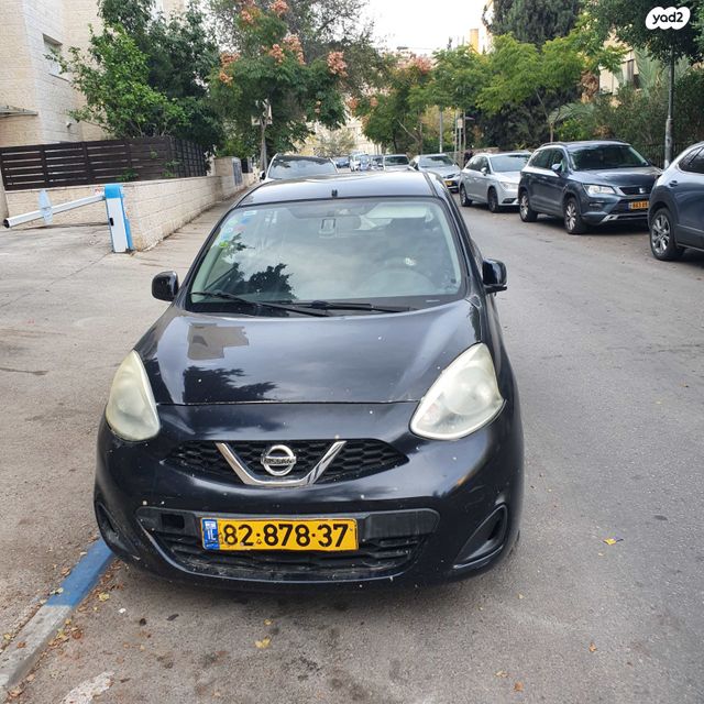 מודעת רכב ניסאן מיקרה