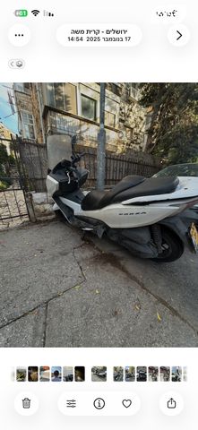 מודעת רכב הונדה פורזה NSS300