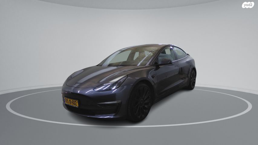 מודעת רכב טסלה מודל 3