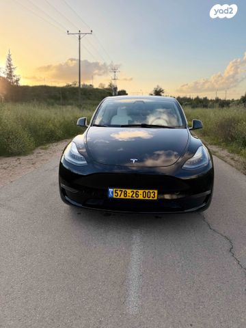 מודעת רכב טסלה מודל Y