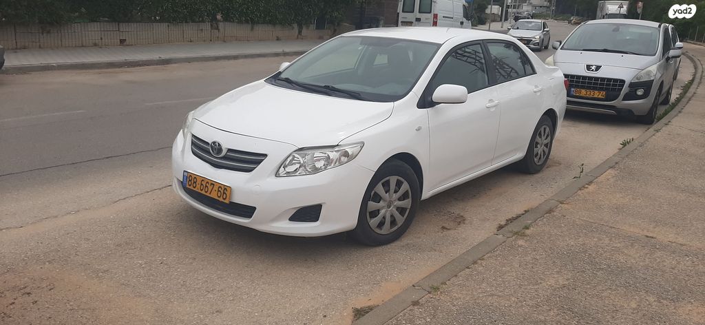 מודעת רכב טויוטה קורולה